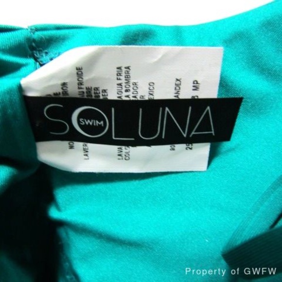 SOLUNA 1 PIECE SWIMSUIT WOMEN'S SIZE: M - Picture 6 of 6